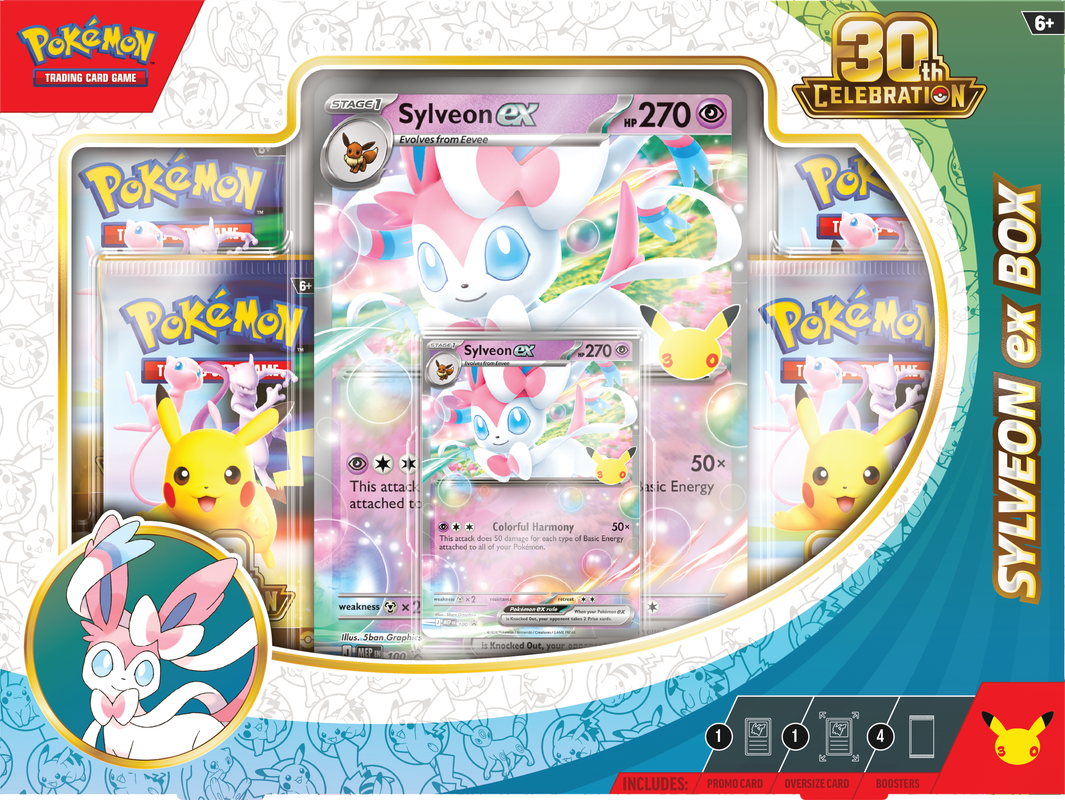 Pokemon 30Th Celebration Sylveon EX/ Greninja EX Box [Pre-Order]