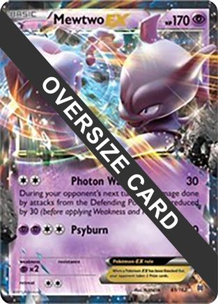 Mewtwo EX 061/162  - Holofoil Jumbo Cards - Promo