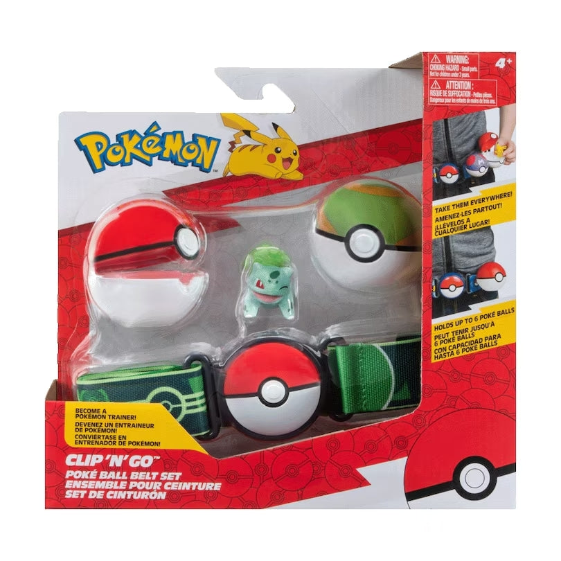 Pokemon Clip 'N' Go - Poke Ball Belt Set