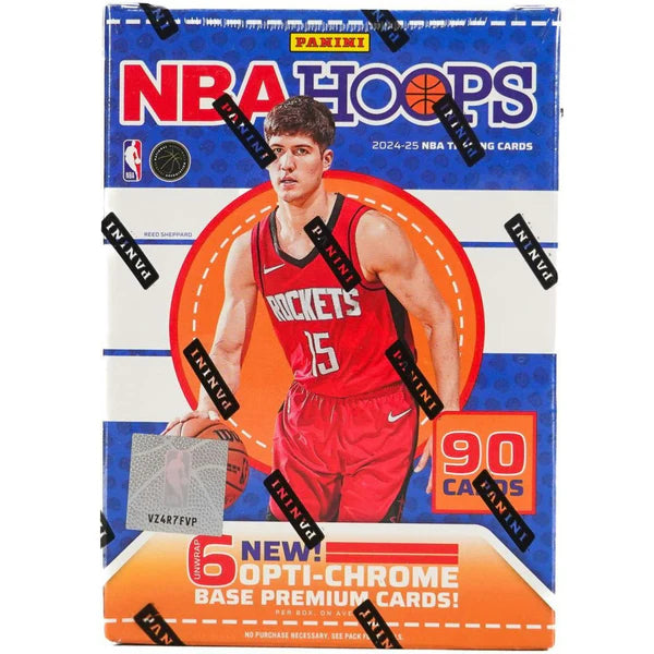 2024-25 Panini NBA Hoops Basketball Hobby (Single Pack from Blaster Box)