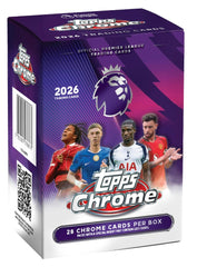Topps - 2025-26 Soccer - Chrome English Premier League – Pack (From Blaster Box)