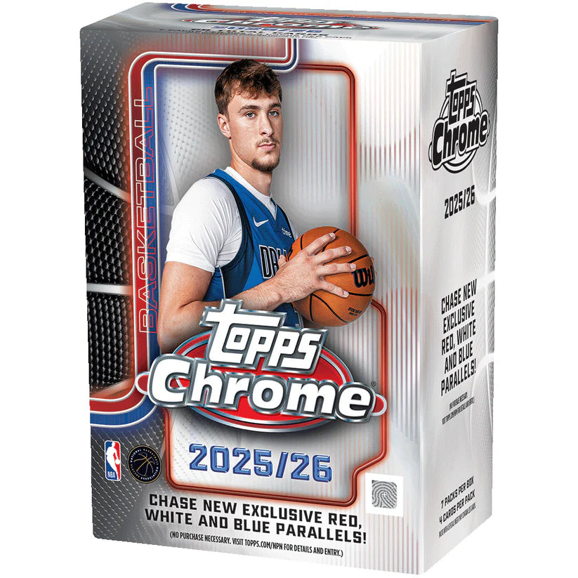 2025-26 Topps Chrome Basketball Pack (from Blaster Value Box)