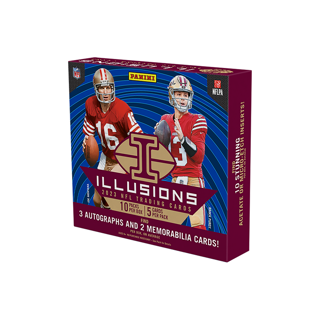 2023 Panini Illusions NFL Trading Card Hobby Box