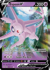 Espeon V 064/203  - Holofoil SWSH07 Evolving Skies - Ultra Rare