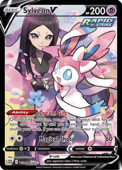 Sylveon V TG14/TG30  - Holofoil SWSH09 Brilliant Stars Trainer Gallery - Ultra Rare