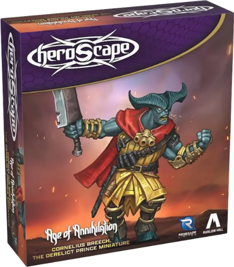 Heroscape - Age of Annihlation - Cornelius Breech: The Derelic Print Miniature