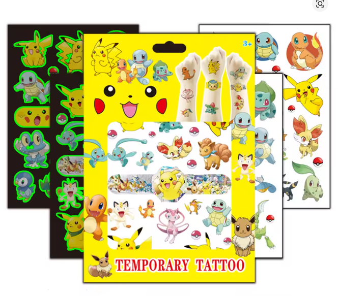 Pokemon Tattoo (Misc Characters)