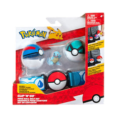 Pokemon Clip 'N' Go - Poke Ball Belt Set