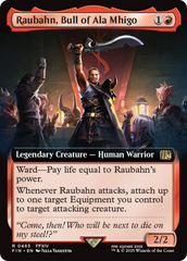 Raubahn, Bull of Ala Mhigo (Extended Art) (FIN-465) - FINAL FANTASY: (Extended Art) Foil