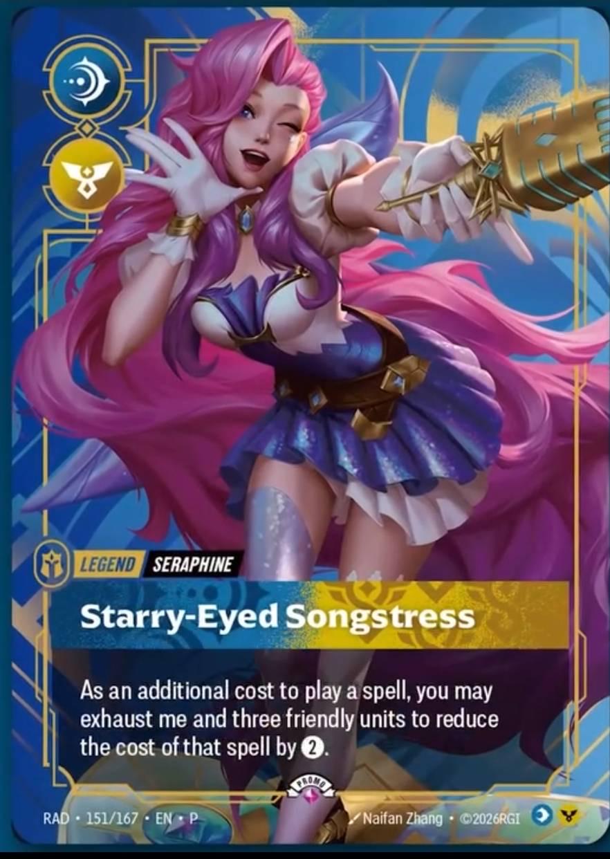 Riftbound: League Of Legends TCG - Radiance - Mini Precon - Seraphine, Starry-Eyed Songstress