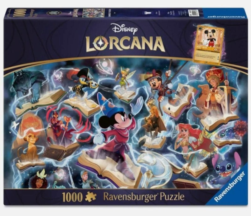 Lorcana - Glimmers of The Realm: Steel 1000 Piece Jigsaw Puzzle