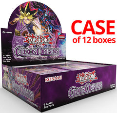 Yu-Gi-Oh! Chaos Origins - CASE of 12 x Booster Box [Pre-Order]