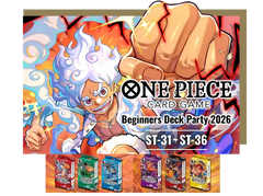 One Piece: Beginners Deck Party 2026 (ST31 – ST36) Friday July 31st (Deck Included)