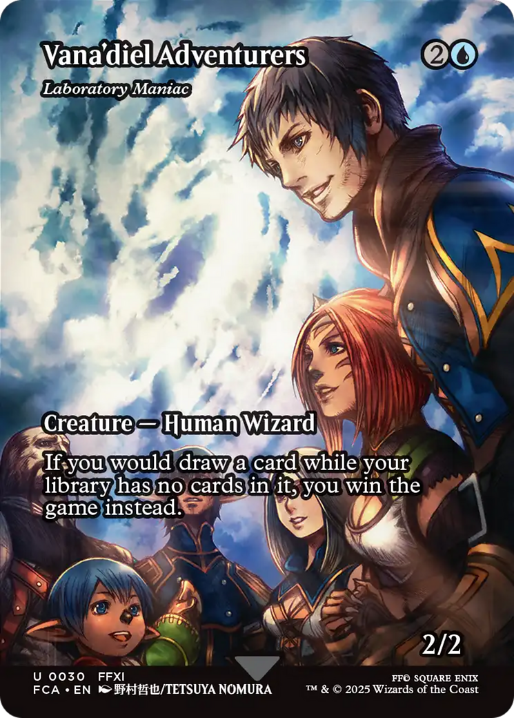 Vana'diel Adventurers - Laboratory Maniac (Showcase) (FCA-030) - FINAL FANTASY: Through the Ages / Vana'diel Adventurers (Borderless) Foil