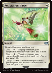 Restoration Magic (FIN-030) - FINAL FANTASY Foil