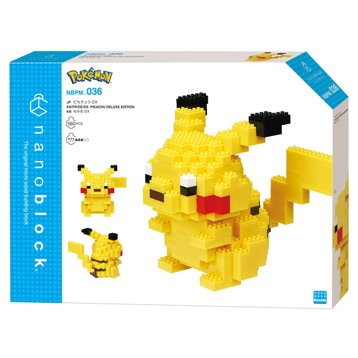 Nanoblock - Pokemon Pikachu Deluxe Edition