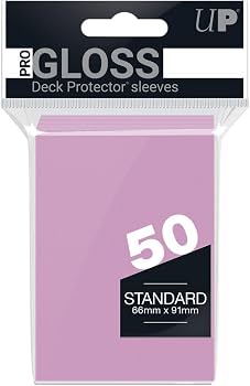 Ultra Pro: Deck Protector Sleeves - Standard Gloss (50-Count) Pink