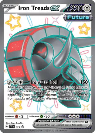Pokemon - Iron Treads EX - 073 - Promo - NM