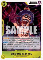 Emporio.Ivankov (ST13-005) - Ultra Deck: The Three Brothers Foil