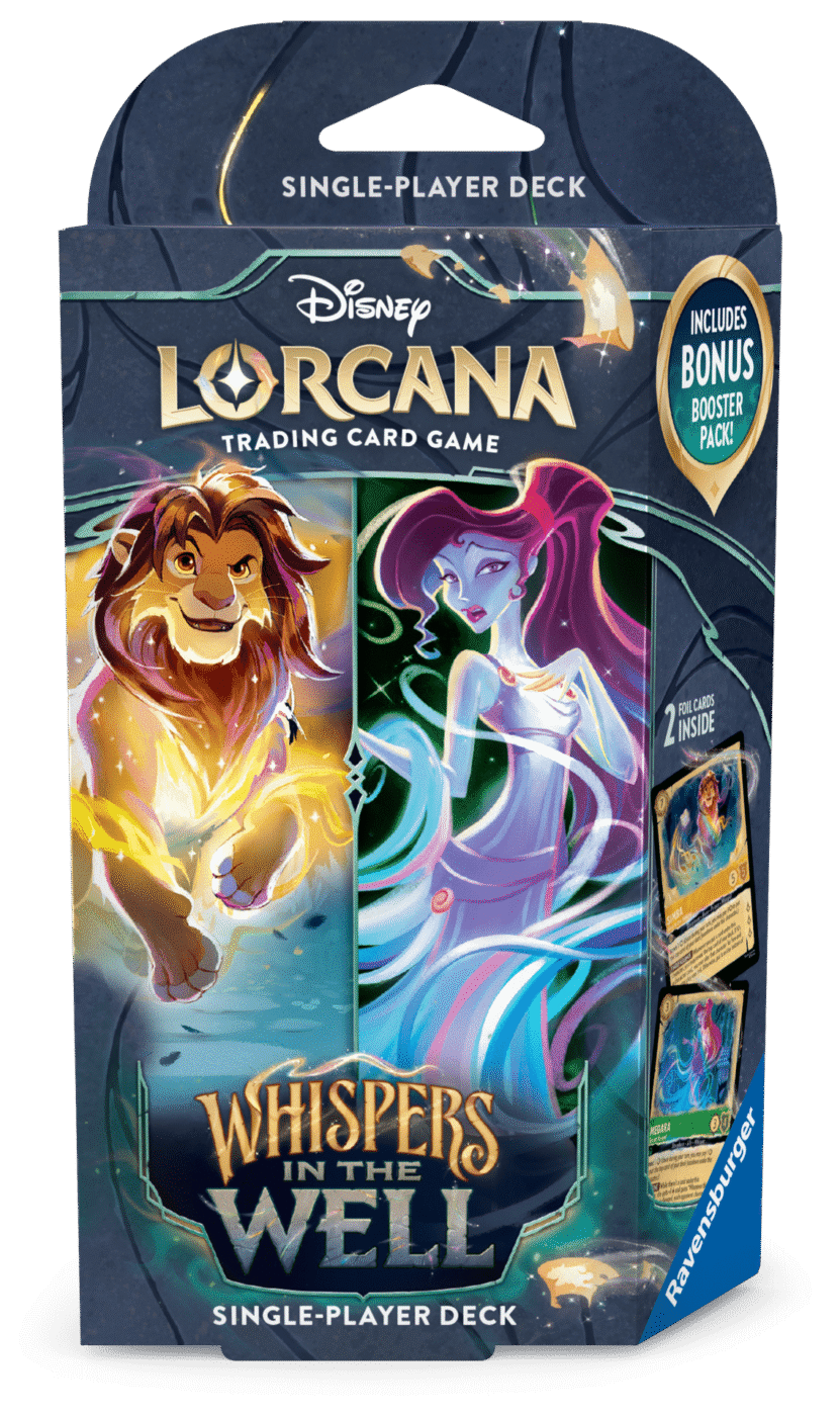 Lorcana - Whispers in the Well - Starter Deck - Lion King & Meagan