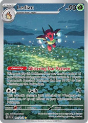 Ledian 144/142  - Holofoil SV07 Stellar Crown - Illustration Rare
