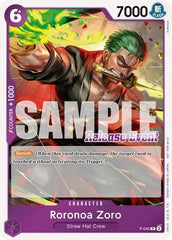 Roronoa Zoro (ST15 - ST20 Release Event Winner Pack) (P-045) - One Piece Promotion Cards Foil