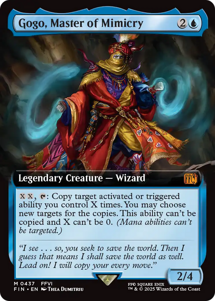 Gogo, Master of Mimicry (Extended Art) (FIN-437) - FINAL FANTASY: (Extended Art) Foil