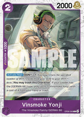 Vinsmoke Yonji (OP06-066) (Jolly Roger Foil)
