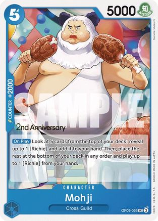 Mohji (OP09-053) - Emperors in the New World: 2nd Anniversary Tournament Cards