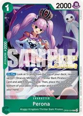 Perona (Judge Pack Vol. 5) (OP09-034) - One Piece Promotion Cards Foil