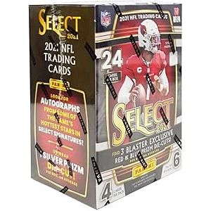 Panini - 2021 Select Football - Blaster Box (Red & Blue Prizm Die-Cuts)