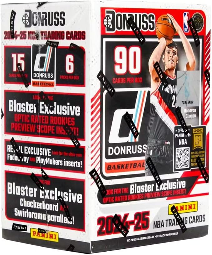 Panini - 2024-25 Donruss Basketball Hobby Pack (From Blaster)