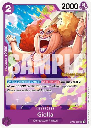 Giolla (OP10-066) - Royal Blood Release Event Cards