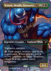 Venom, Deadly Devourer (Borderless) (SPE, MAR-022) - Marvel's Spider-Man: Eternal-Legal Foil