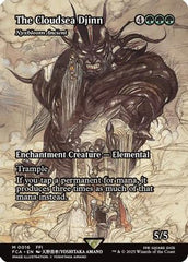 The Cloudsea Djinn - Nyxbloom Ancient (Showcase) (FCA-016) - FINAL FANTASY: Through the Ages Foil