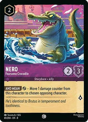 Nero - Fearsome Crocodile (65/204) - Reign of Jafar Cold Foil