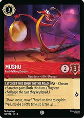 Mushu - Fast-Talking Dragon (130/204) - Reign of Jafar