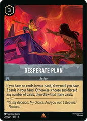 Desperate Plan (201/204) - Reign of Jafar Cold Foil