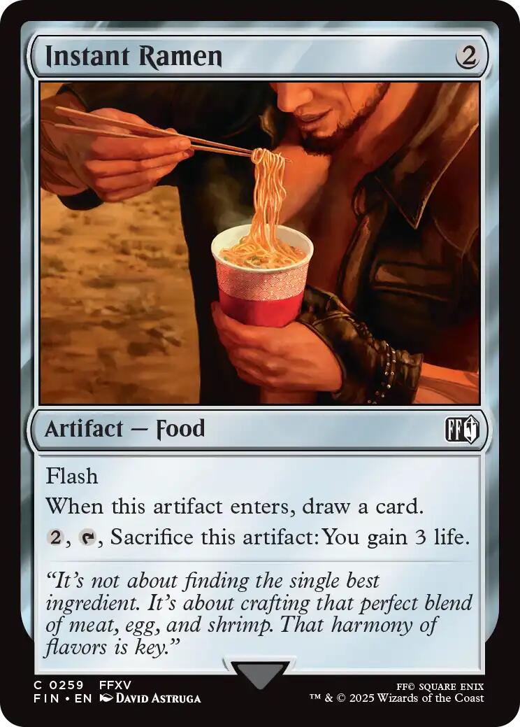 Instant Ramen