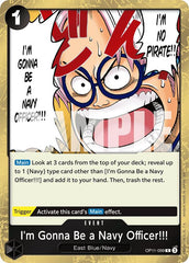 I'm Gonna Be a Navy Officer!!! [A Fist of Divine Speed]