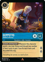 Geppetto – Skilled Craftsman (174/204) - Reign of Jafar