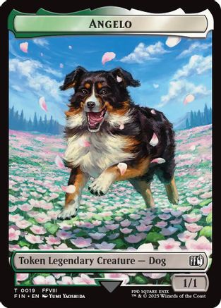 Angelo // Darkstar Double-Sided Token (FIN-19 // 20) - FINAL FANTASY