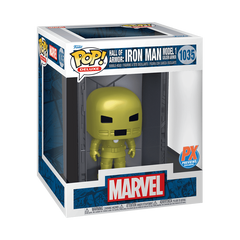 Funko Pop! Marvel - Iron Man - Hall of Armor - Model 1 - Golde Armor