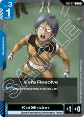 Kai's Resolve (ST01-013) - Starter Deck 01 - Heroic Beginning (betha)