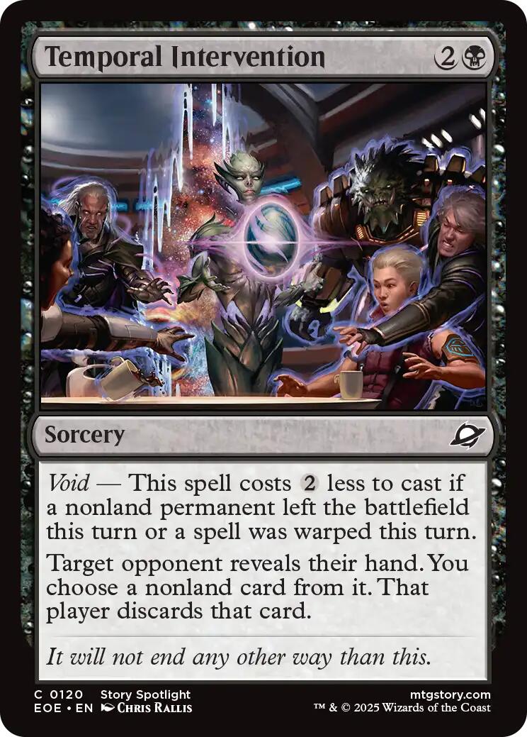 Temporal Intervention