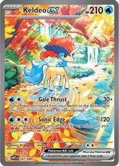 Keldeo ex 167/086  - Holofoil SV White Flare - Special Illustration Rare