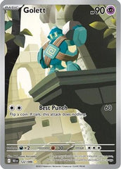 Golett 122/086  - Holofoil SV Black Bolt - Illustration Rare