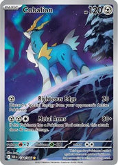 Cobalion 144/086  - Holofoil SV Black Bolt - Illustration Rare