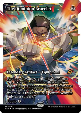 The Dominion Bracelet (Showcase) (Fracture Foil) (EOE-390) - Edge of Eternities Foil