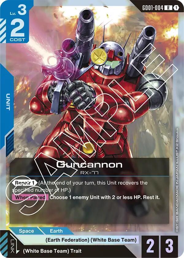 Guncannon - Newtype Rising (GD01-004)